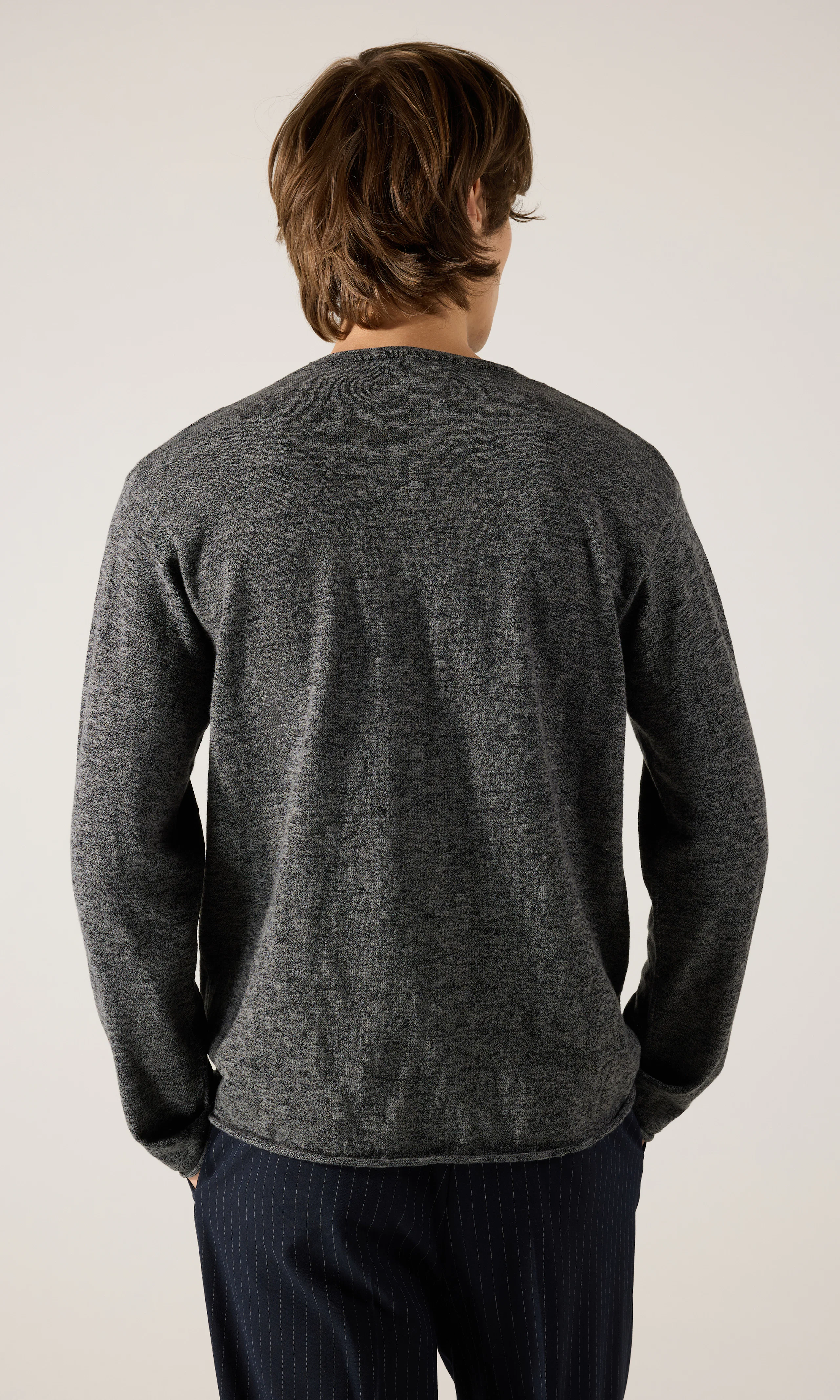 Prog Long Sleeve. Back. Model.