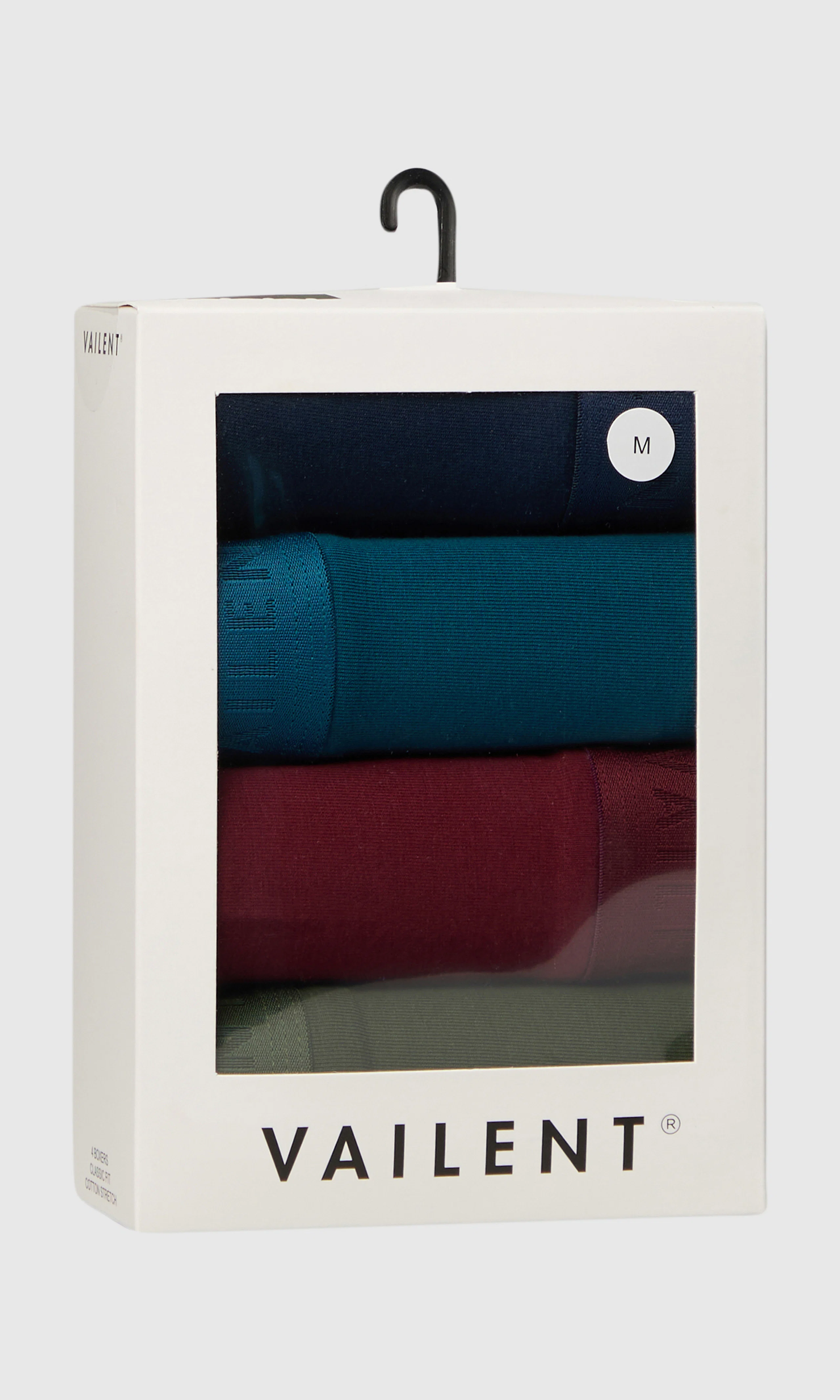 4-Pack Autumn Multi Boxershorts. Detail 1. Flat.