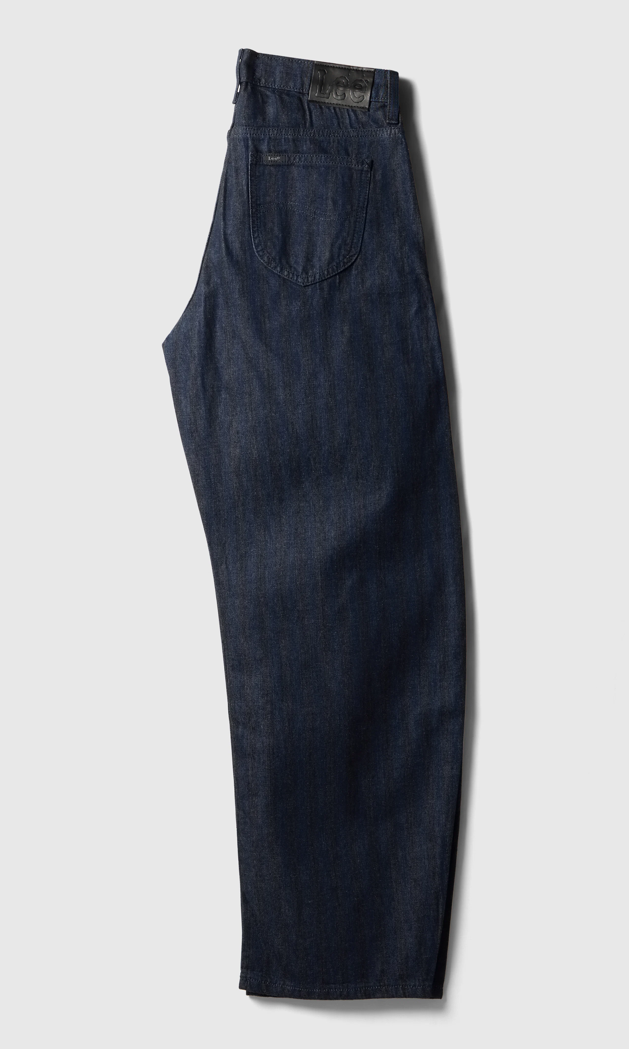 Balloon Pant Jeans. Back. Flat.