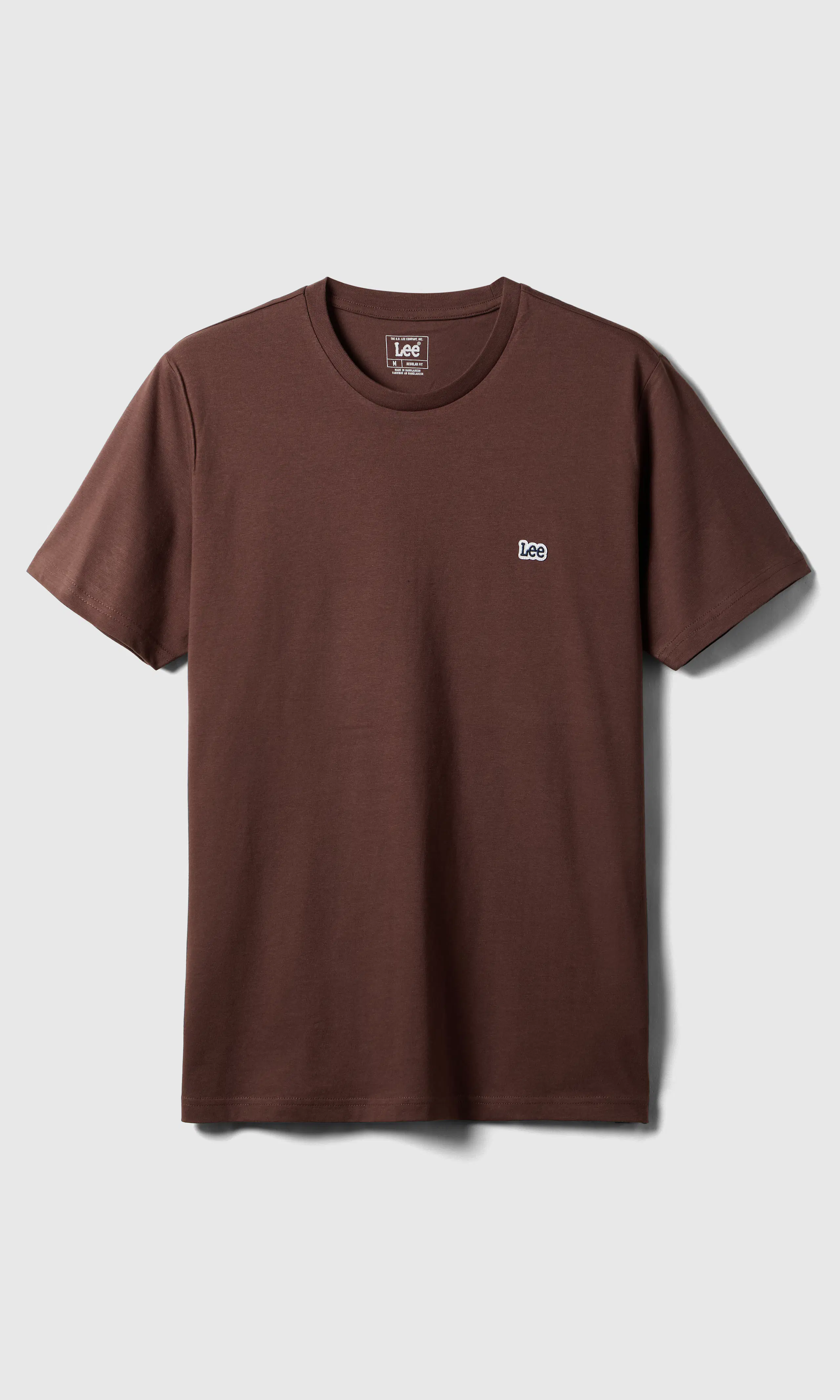 Patch Logo T-Shirt. Front. Flat.