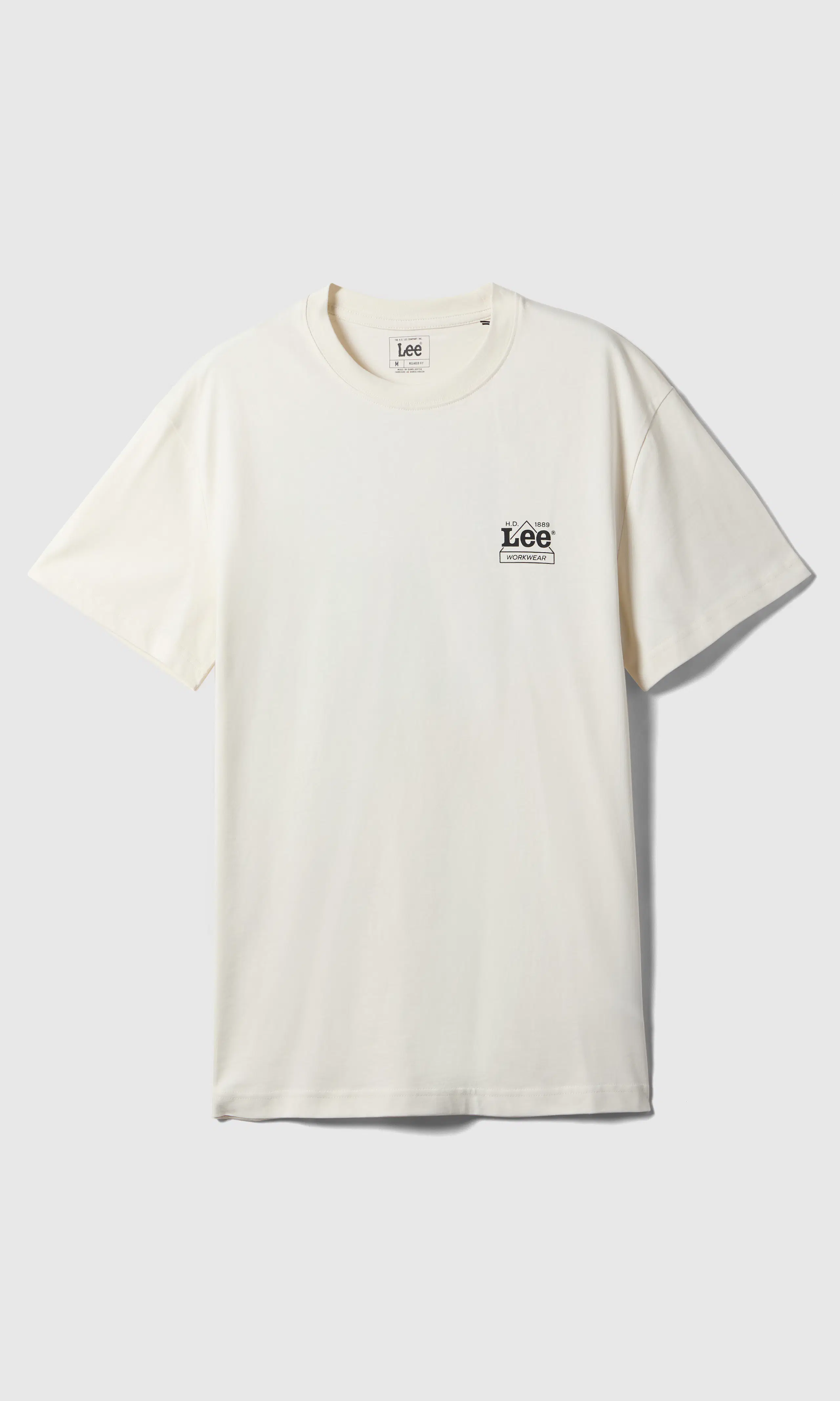 Workwear Crew Tee T-Paita. Front 1. Flat.