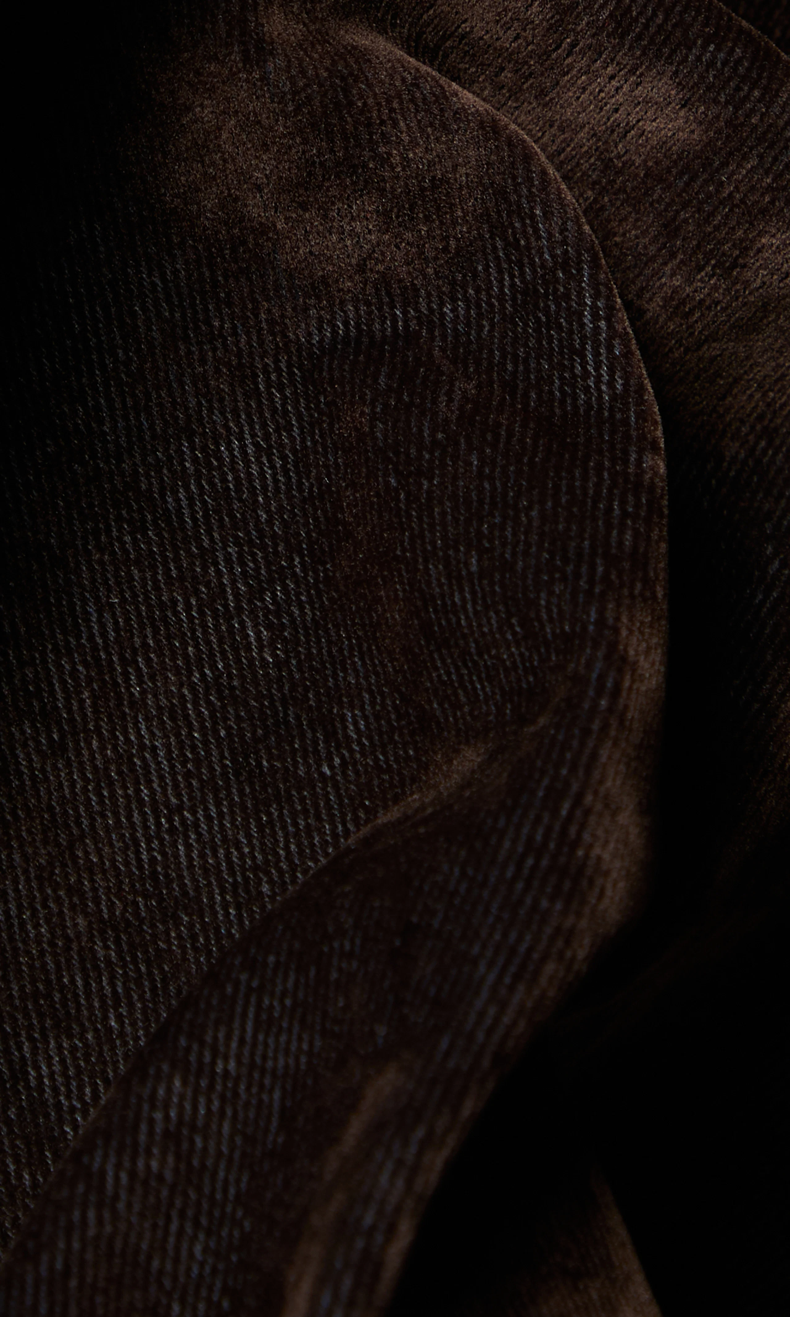 Flock Denim Jacka. Detail 2. Flat.