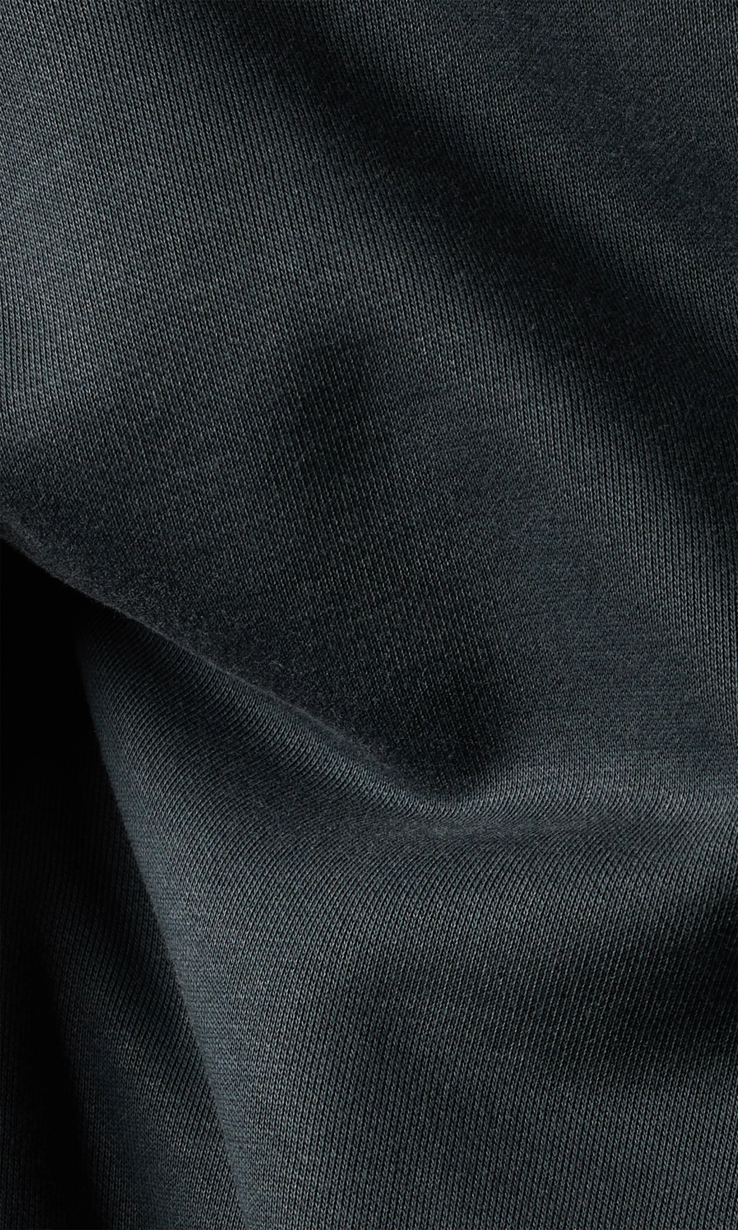 Box Zip Hood Huvtröja. Detail 2. Flat.