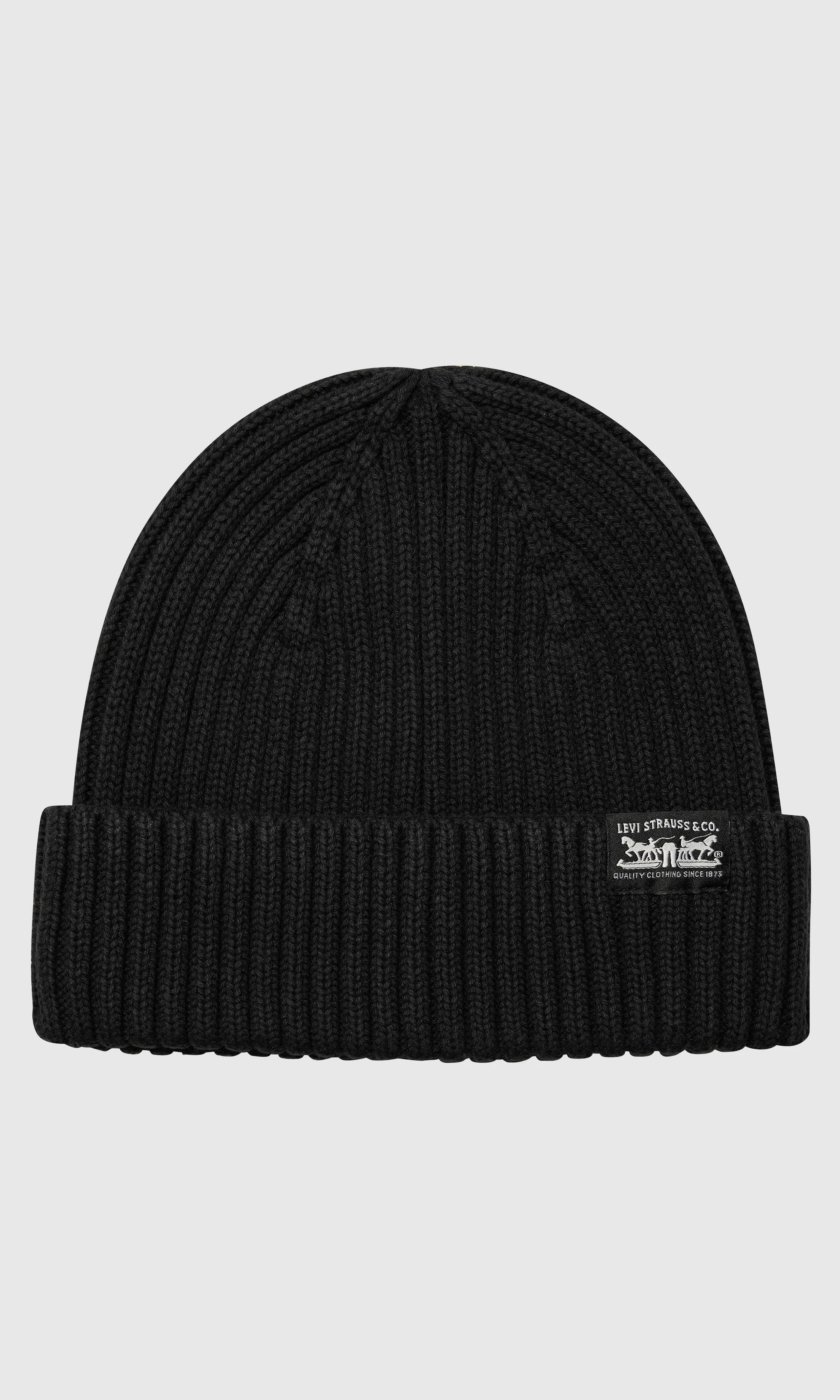 Sunset Beanie Lue. Front 1. Flat.