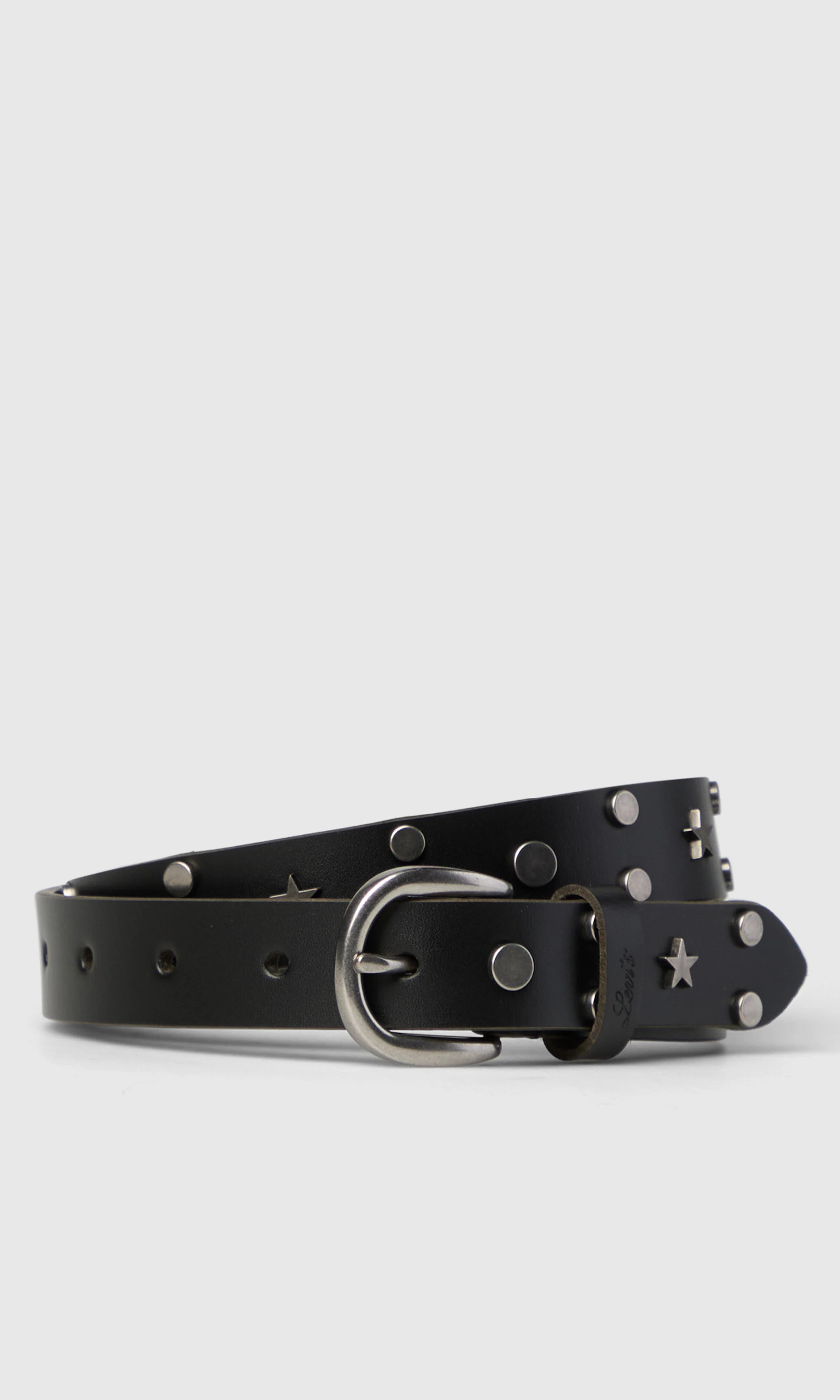 Constellation Skinnbelte. Front. Flat.