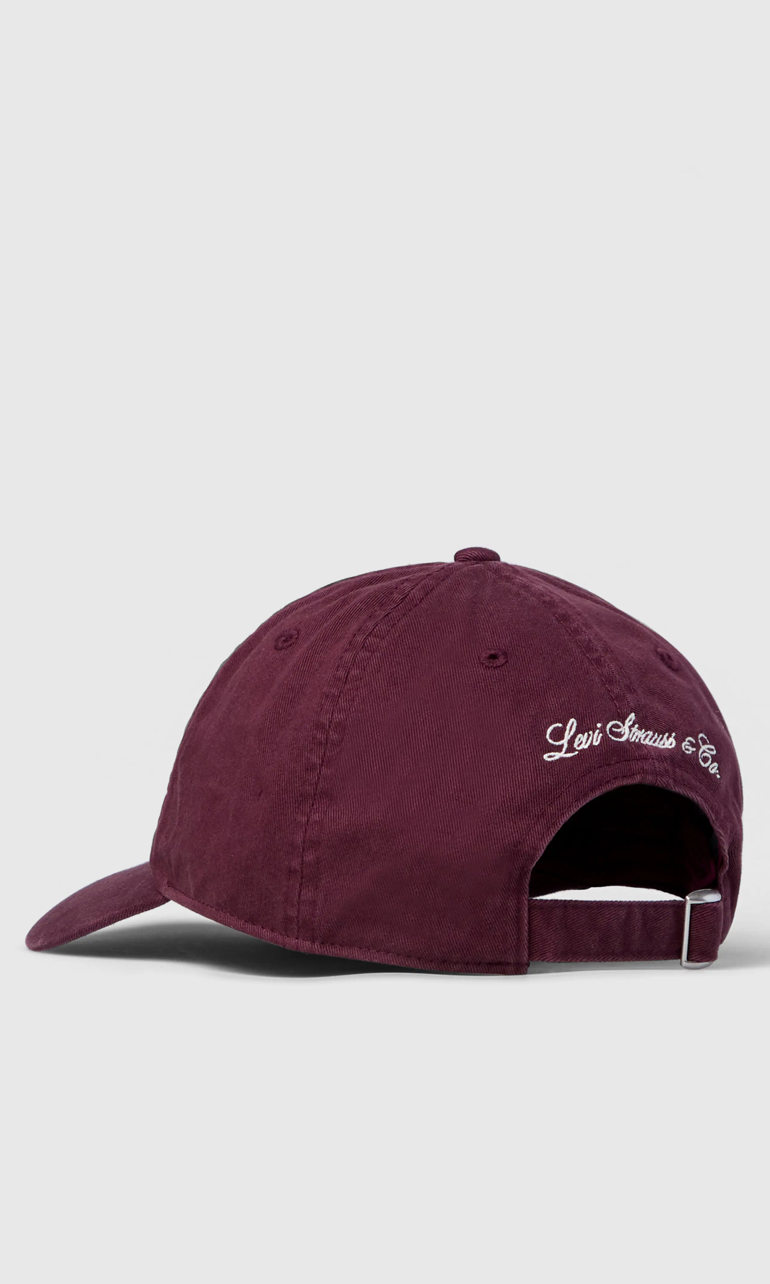 Varsity Baseball Röd Keps. Back. Flat.
