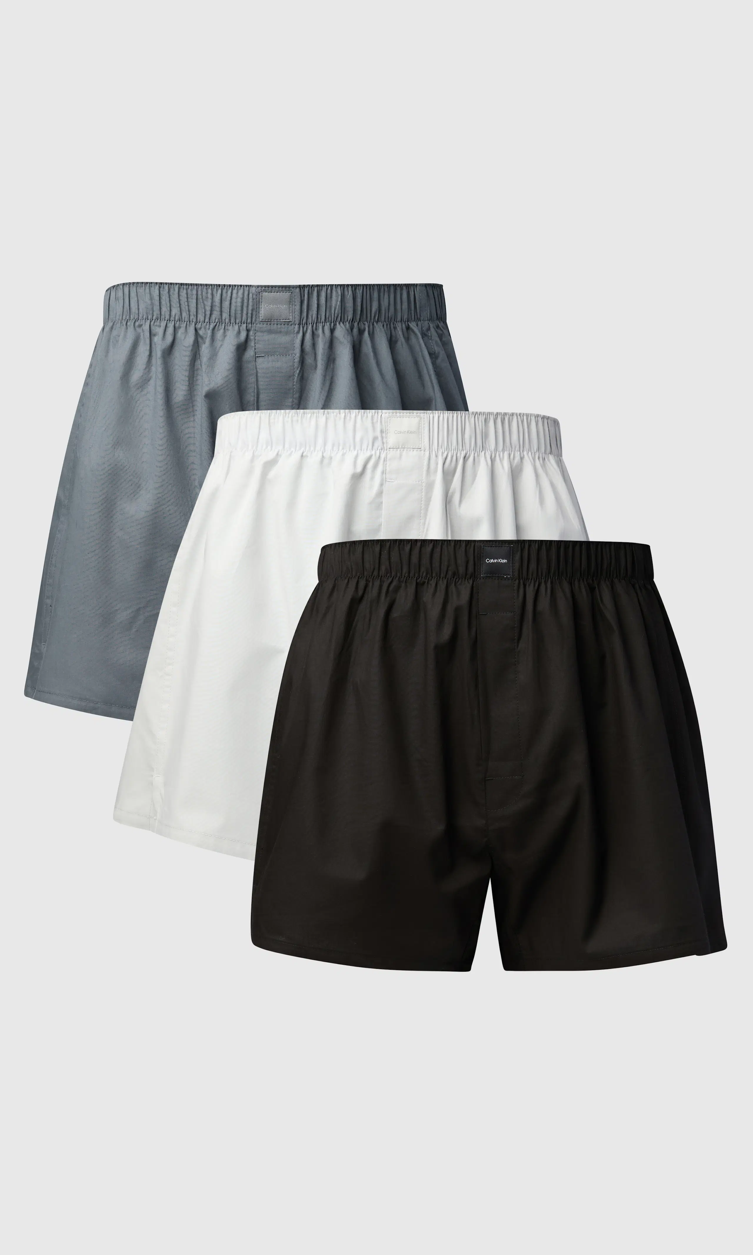 3-Pack Trad Multi Boxer. Front. Flat.
