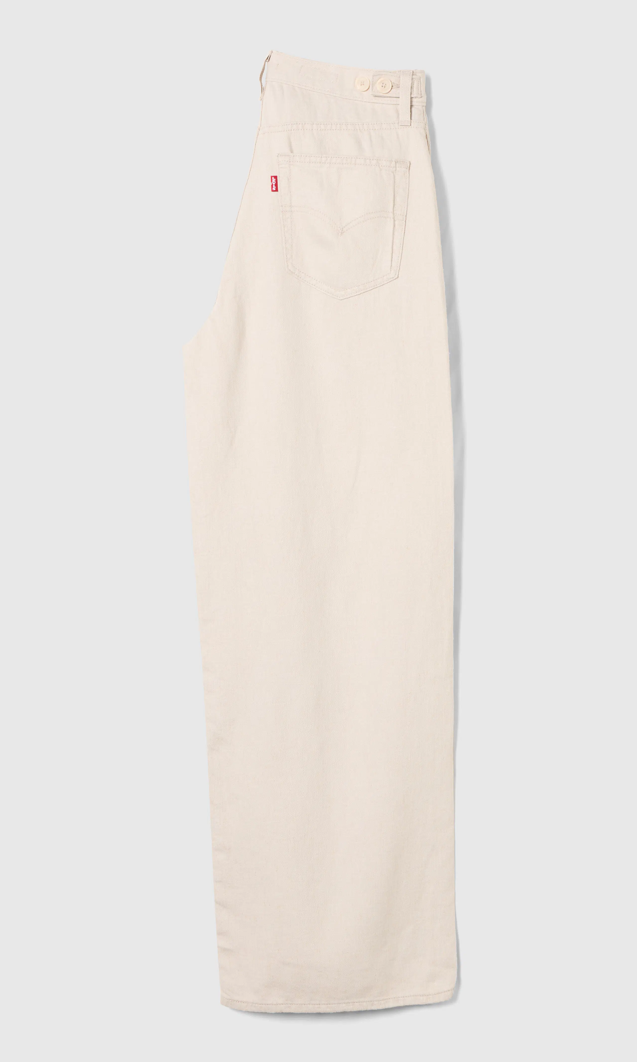 Cinch Wide Leg Lightweight Lys Jeans. Back. Flat.