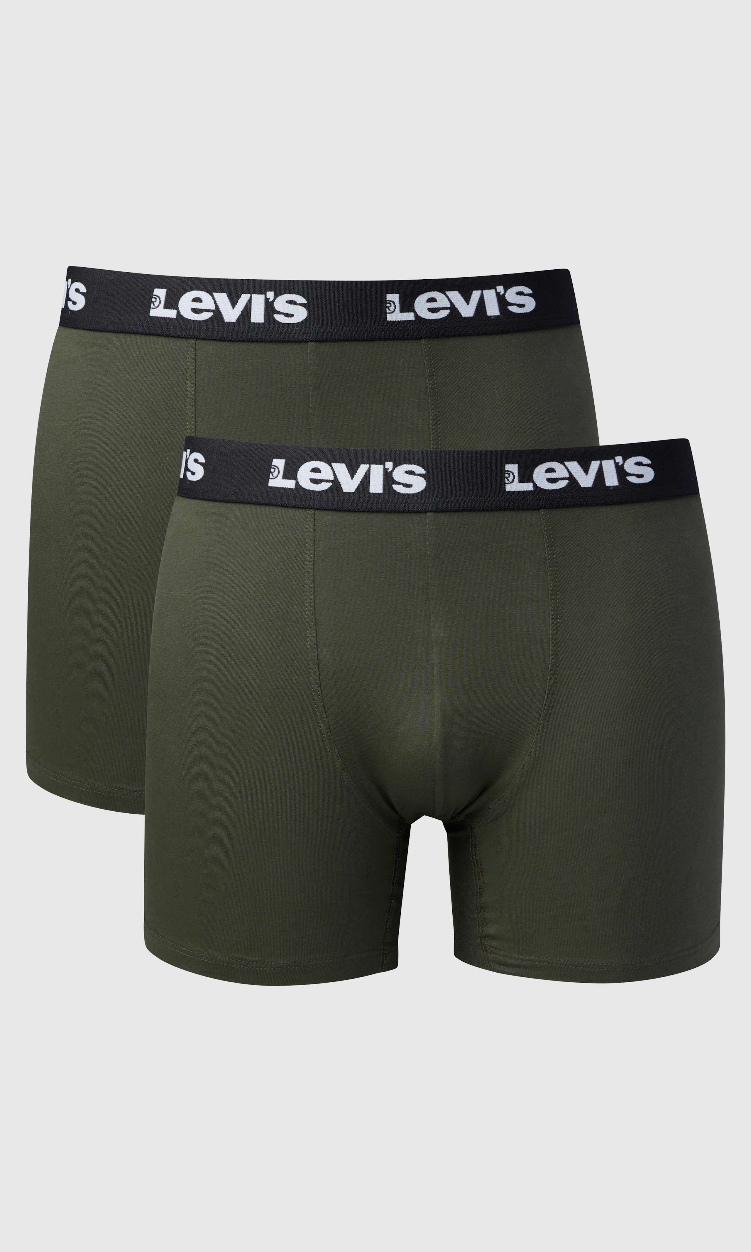 2-Pack Basic Boxer Brief Bokserit. Front. Flat.