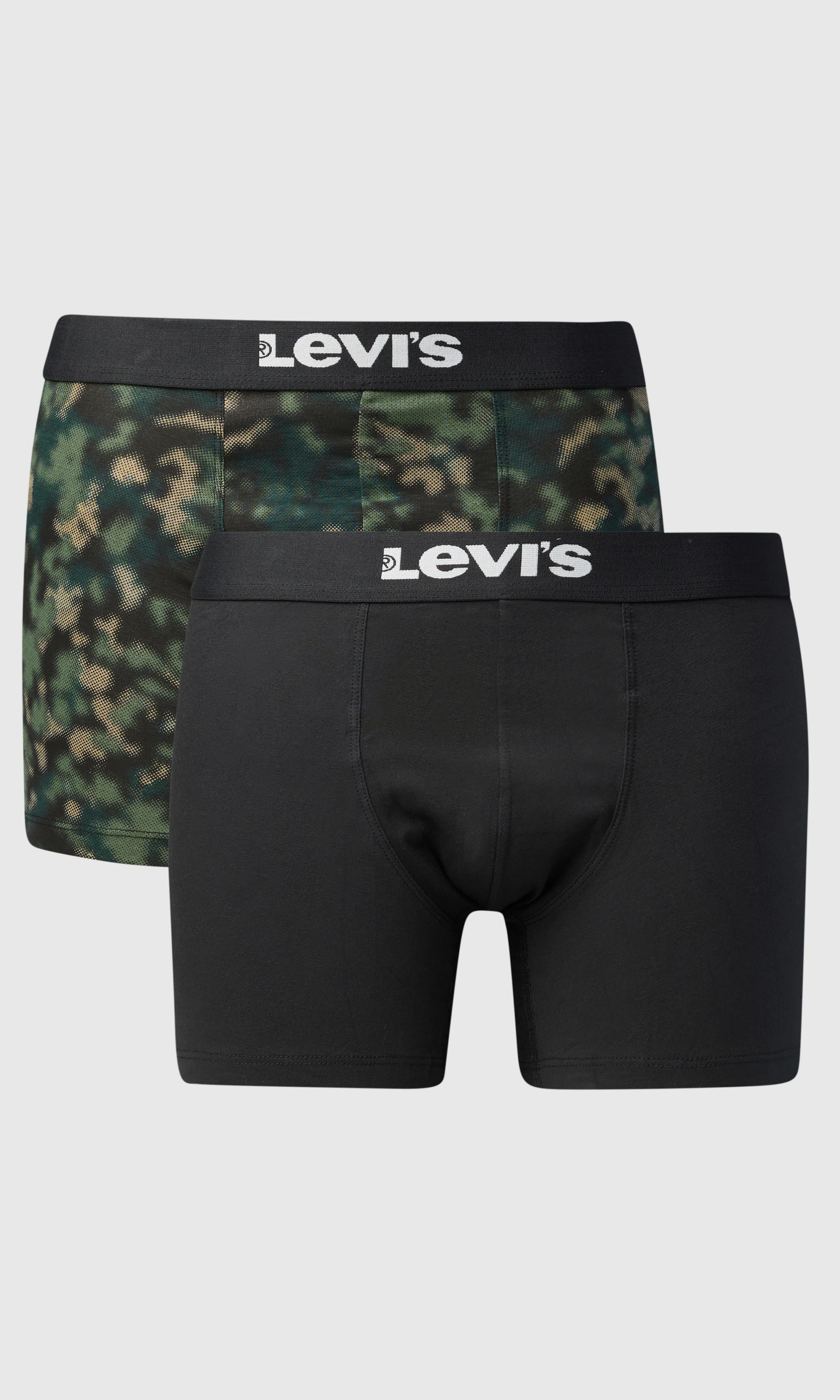 2-Pack Motion Camo Boxer Brief. Front. Flat.
