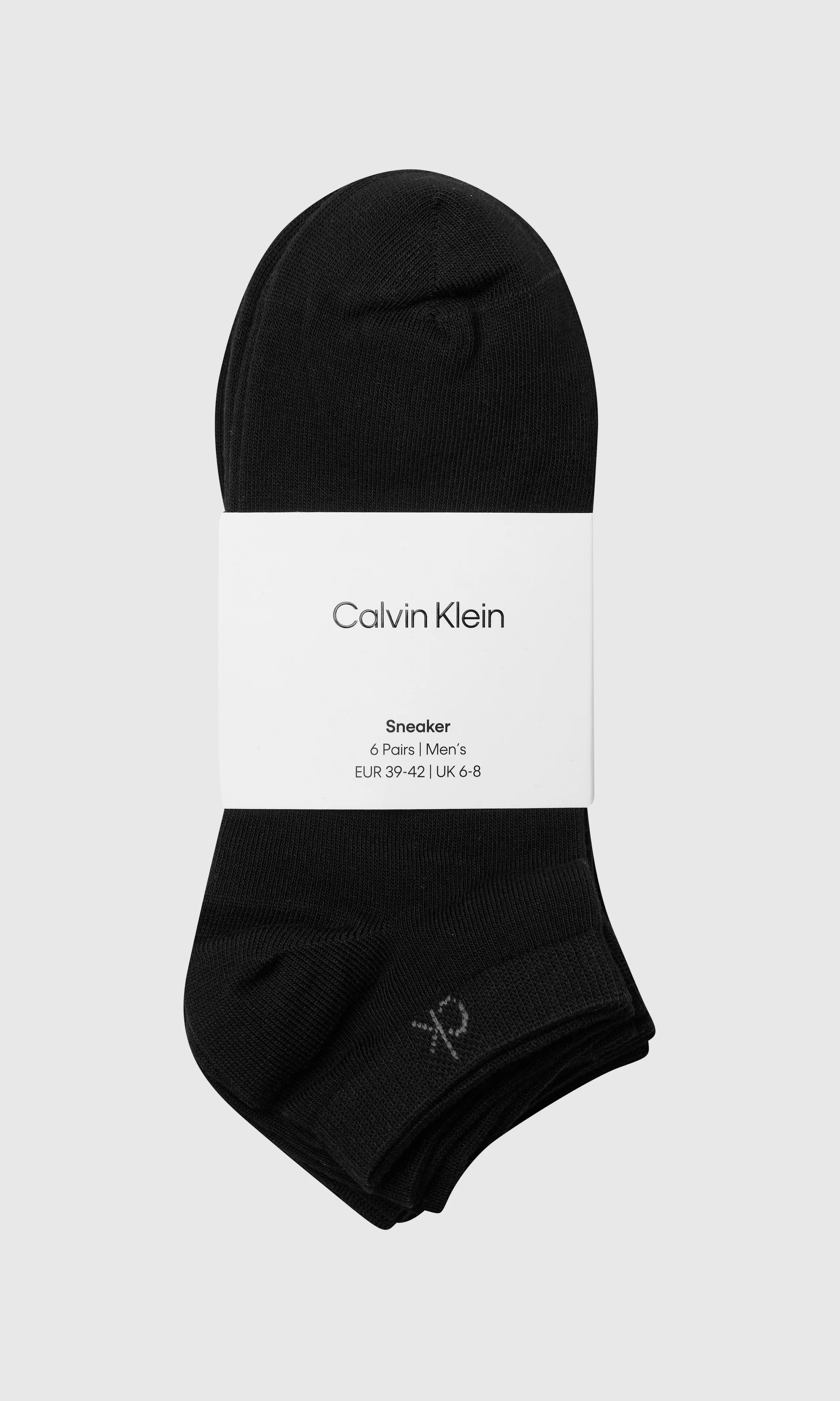 6-Pack Sneaker Ankle Strumpor. Detail 1. Flat.