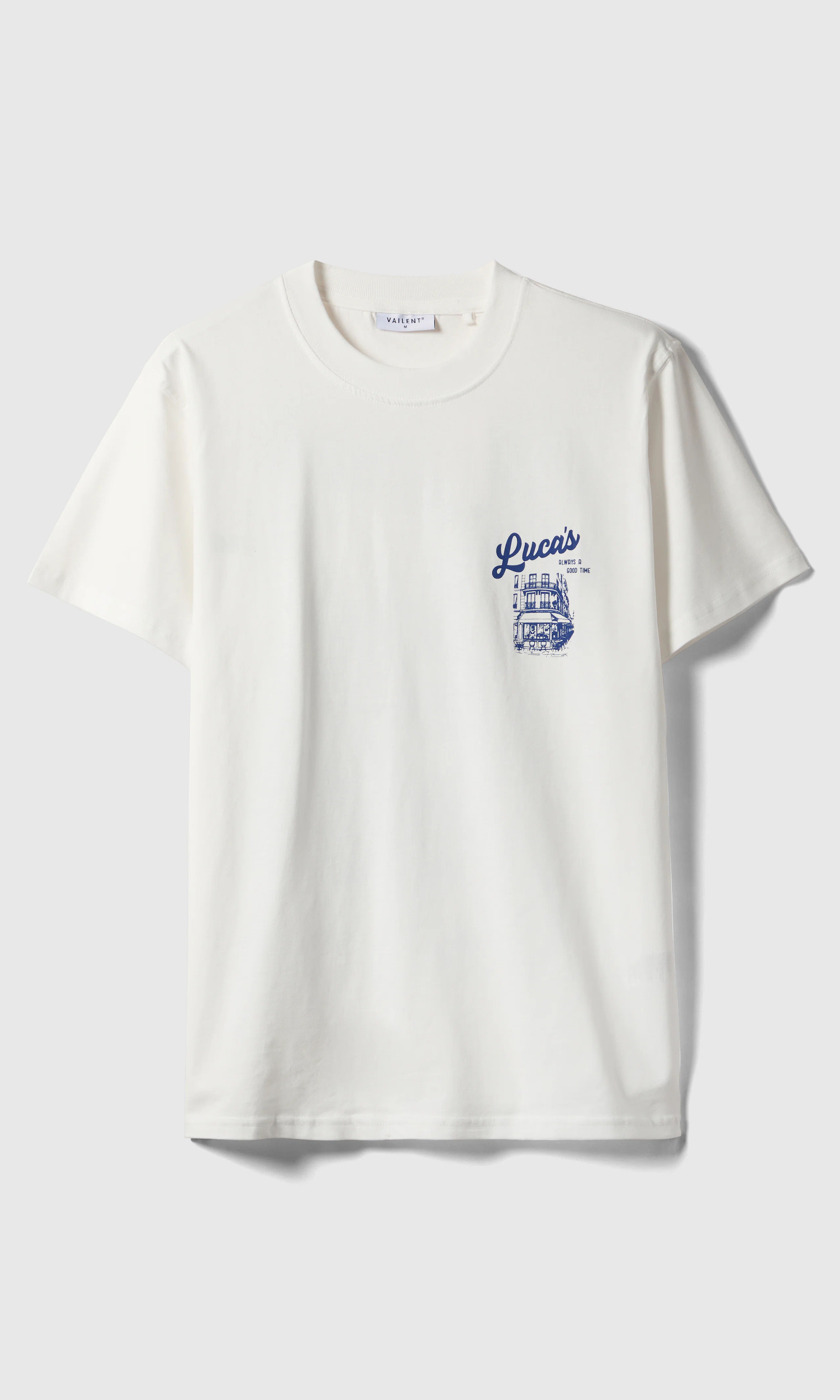 Luca T-Shirt. Front. Flat.