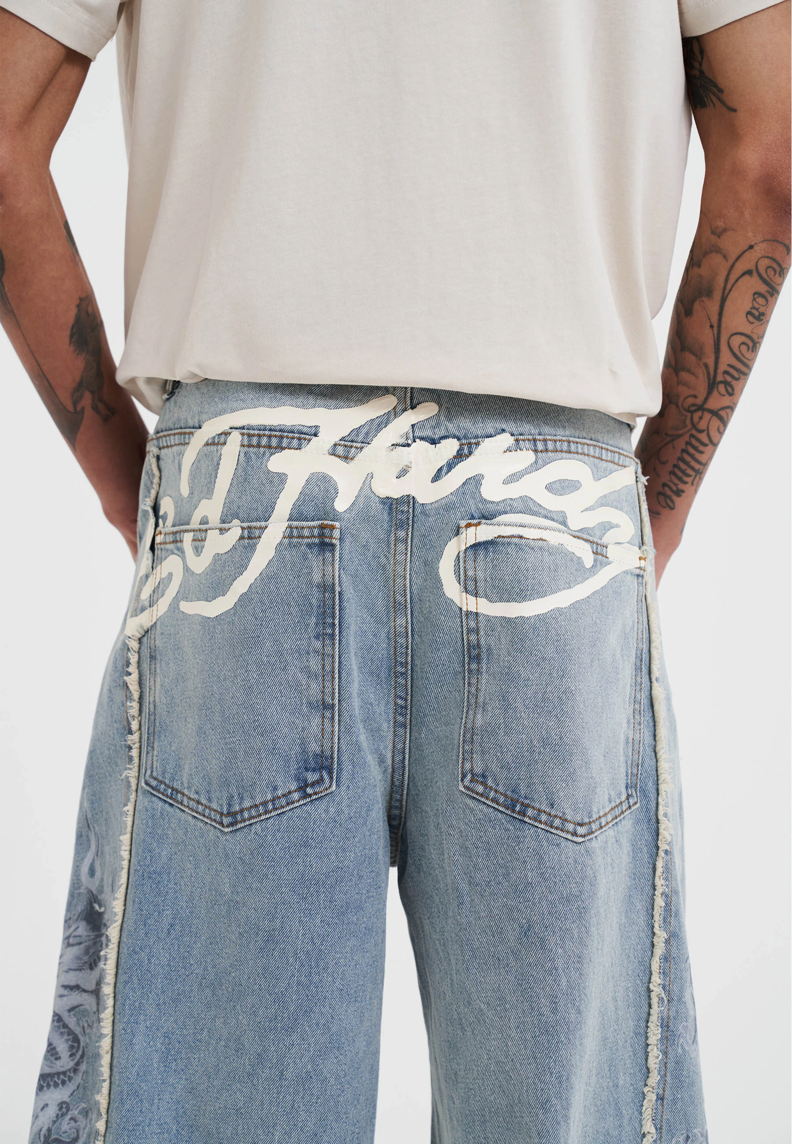 Dragon Raw Seam XXTRA Jeans. Detail 1. Unknown.